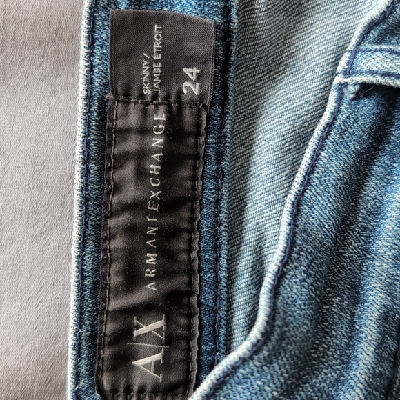 🌸ARMANI EXCHANGE JEANS SIZE 24 - Picture 4 of 11